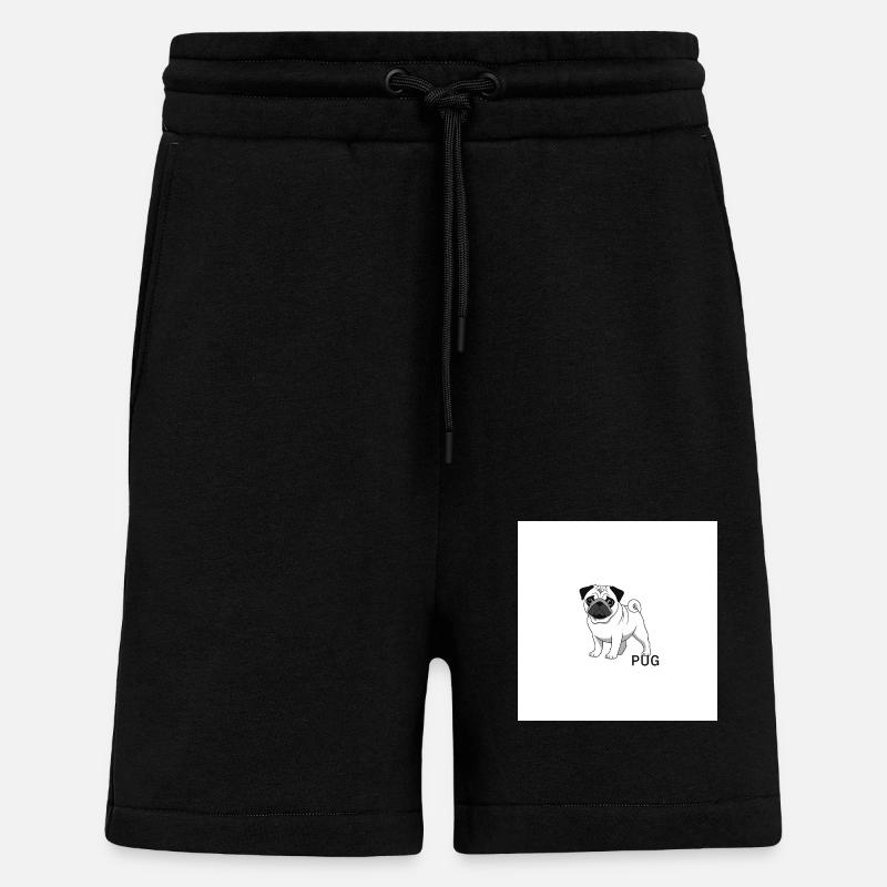 Der Mops - Shorts - made by SPREAD - SOLID BLACK