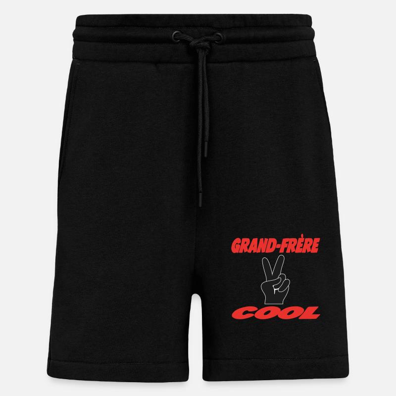 COOLER Big Brother - Shorts - made by SPREAD - SOLID BLACK
