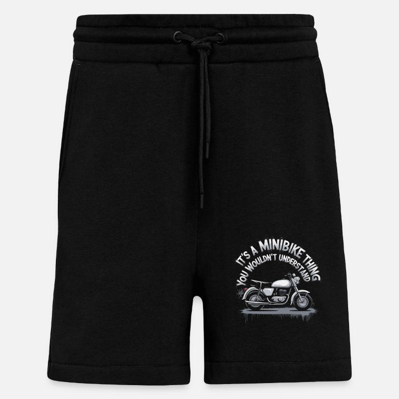 Small bikes, big fun - Shorts - made by SPREAD - SOLID BLACK