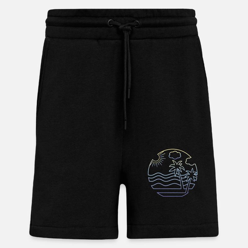 Strand - Shorts - made by SPREAD - SOLID BLACK