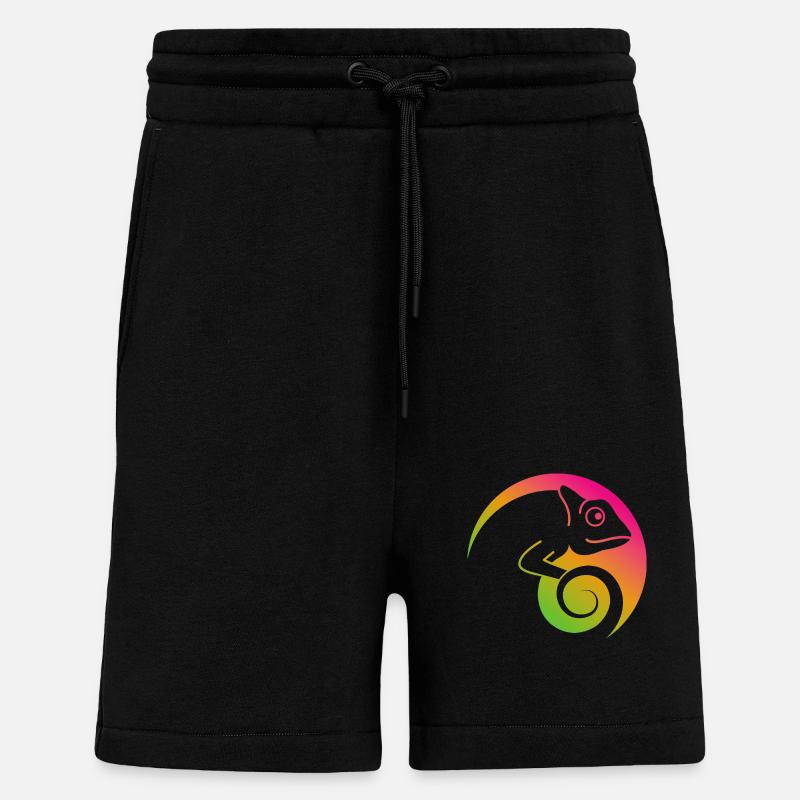 CHAMÄLION - Short bio décontracté fabriqué en UE - SOLID BLACK