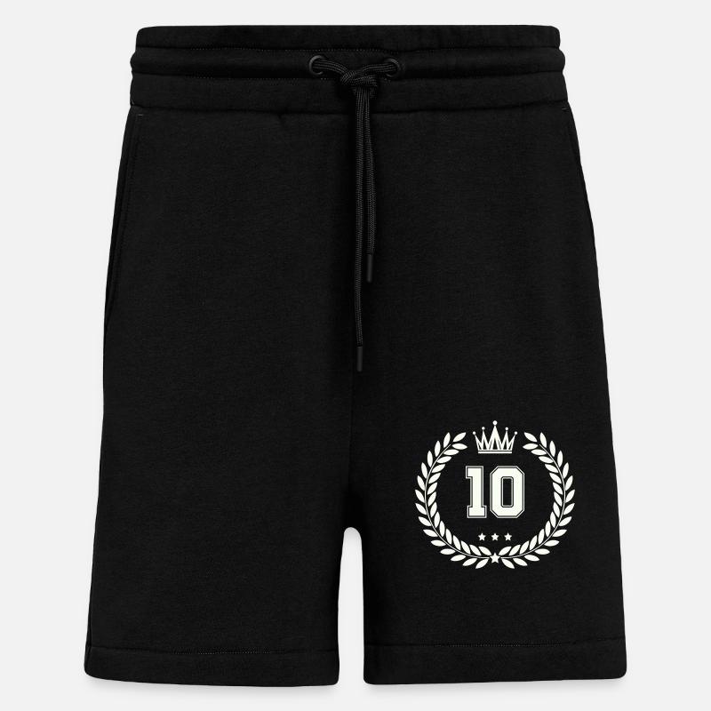 wappen 10 - Shorts - made by SPREAD - SOLID BLACK