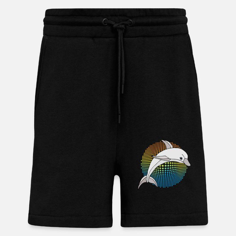 Delfin - Shorts - made by SPREAD - SOLID BLACK