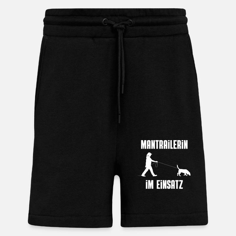 Mantrailerin im Einsatz - Shorts - made by SPREAD - SOLID BLACK