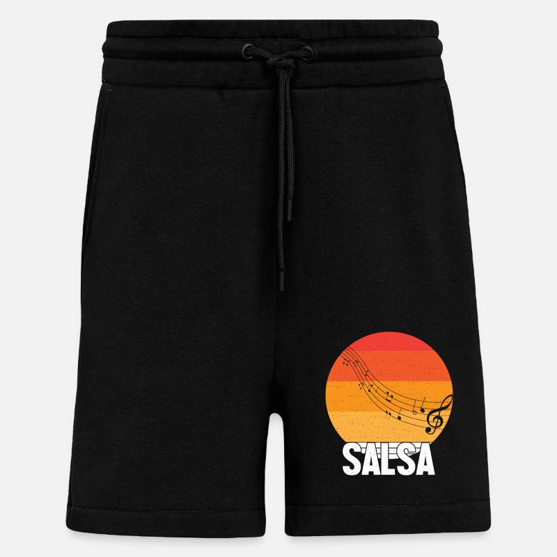Salsa Dancer Dancer - Shorts - made by SPREAD - SOLID BLACK