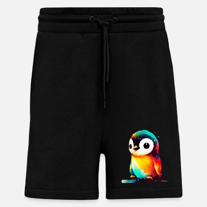 Pingouin - Short bio décontracté fabriqué en UE - SOLID BLACK