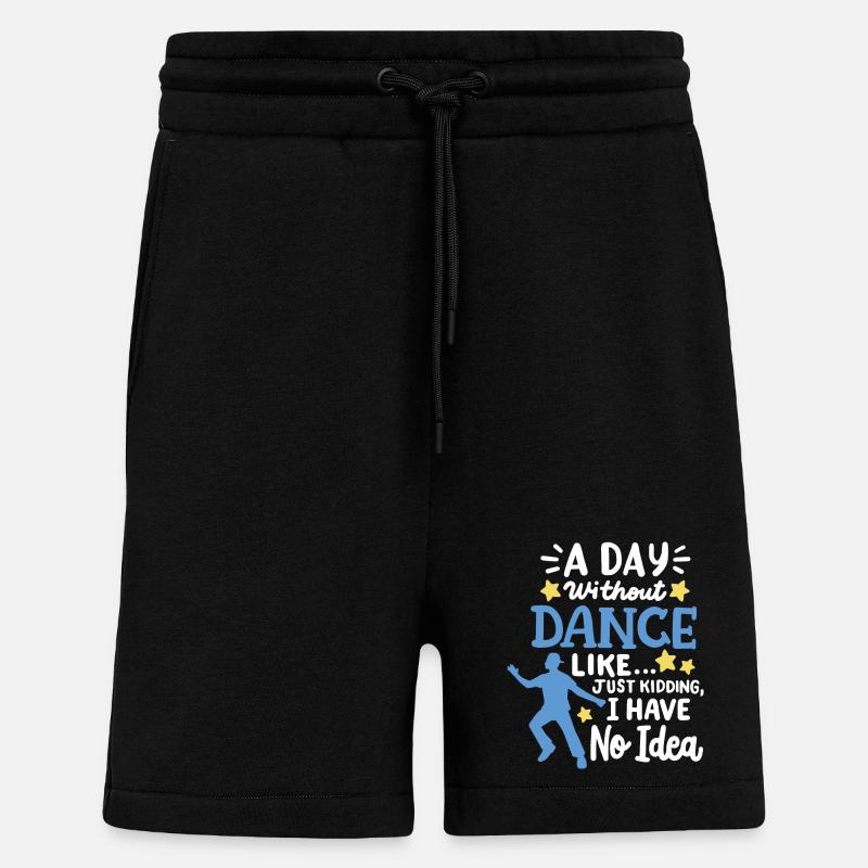 Tanz Tänzer Tanzen - Shorts - made by SPREAD - SOLID BLACK