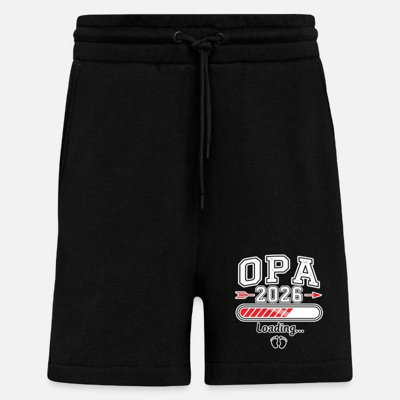 Opa 2026 Loading - Shorts - made by SPREAD - SOLID BLACK