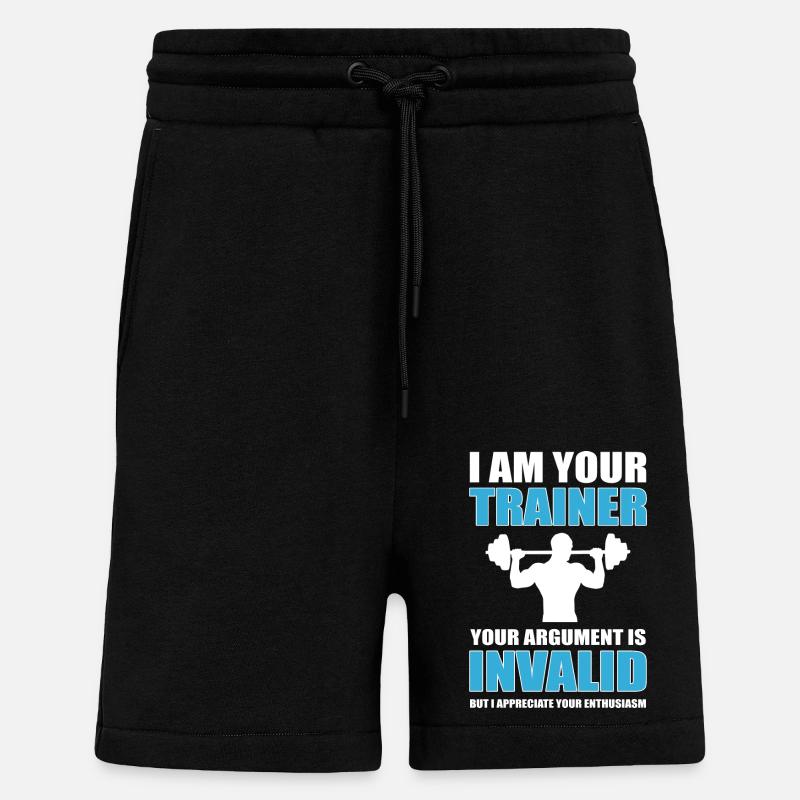 Fitnesstrainer - Shorts - made by SPREAD - SOLID BLACK