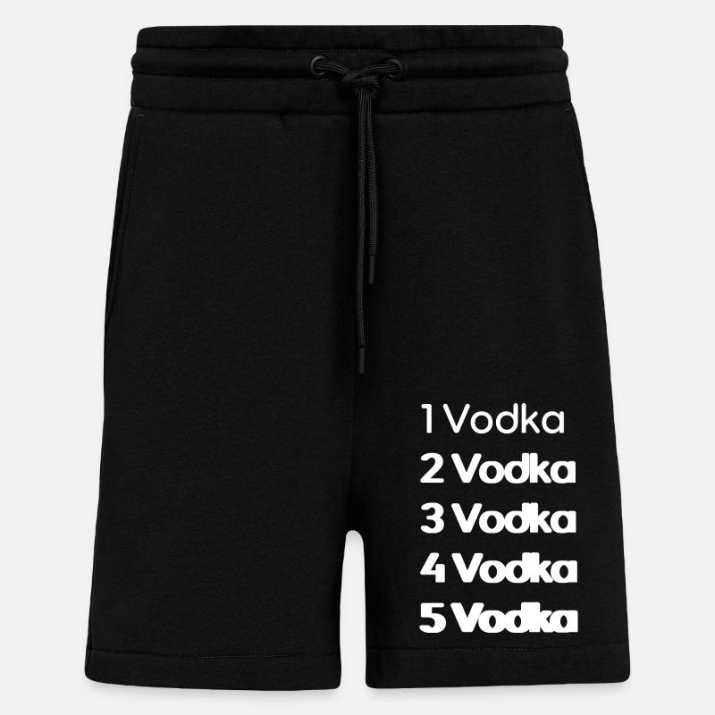 Vodka - Shorts - made by SPREAD - SOLID BLACK