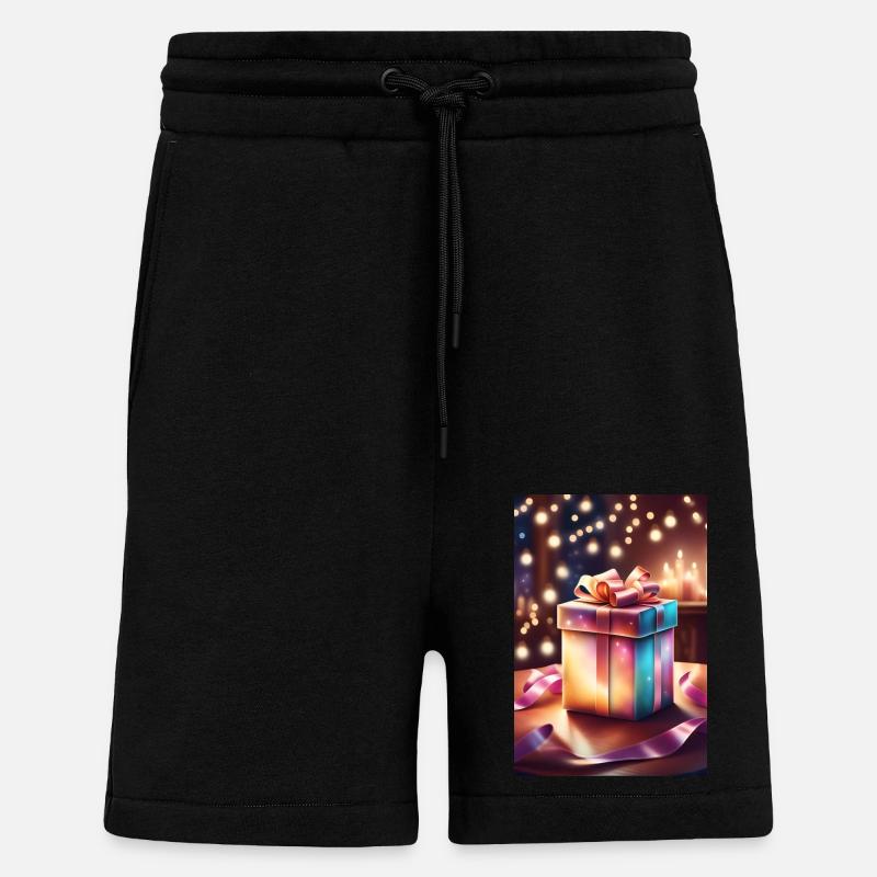 Super süße Weihnachtsgeschenkbox - Shorts - made by SPREAD - SOLID BLACK