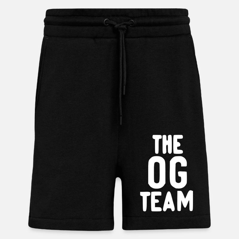 The OG Team - Shorts - made by SPREAD - SOLID BLACK