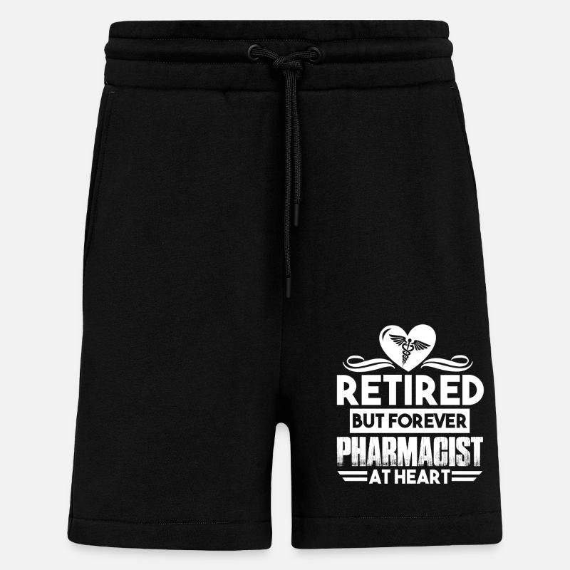 Pharmacist Forever Pharmacist - Shorts - made by SPREAD - SOLID BLACK