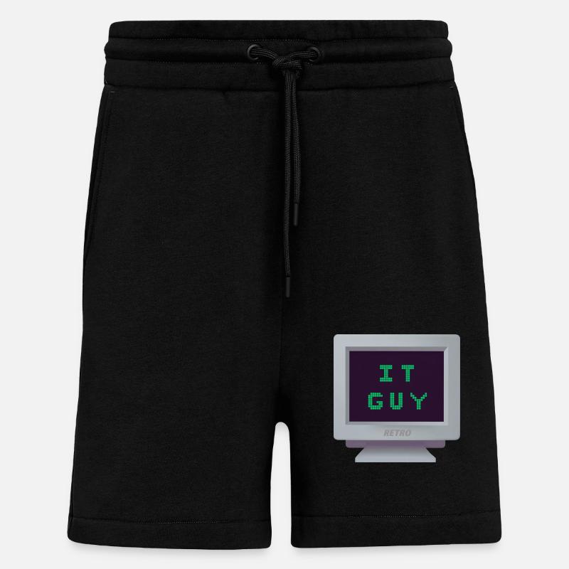 CRT - Informatik - Shorts - made by SPREAD - SOLID BLACK