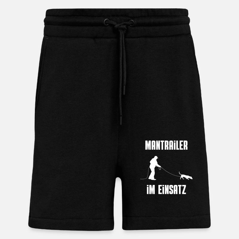 Mantrailer im Einsatz - Shorts - made by SPREAD - SOLID BLACK