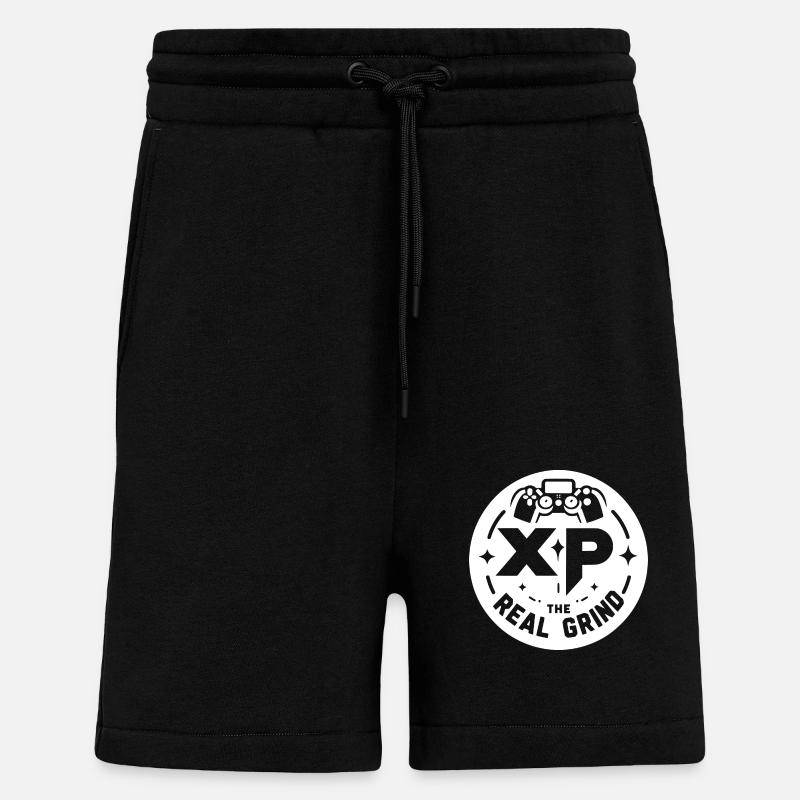 XP The Real Grind - Shorts - made by SPREAD - SOLID BLACK