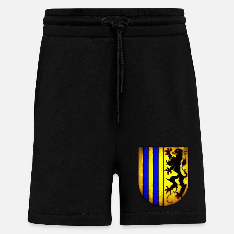 Chemnitz - Chemnitzer Wappen - Shorts - made by SPREAD - SOLID BLACK