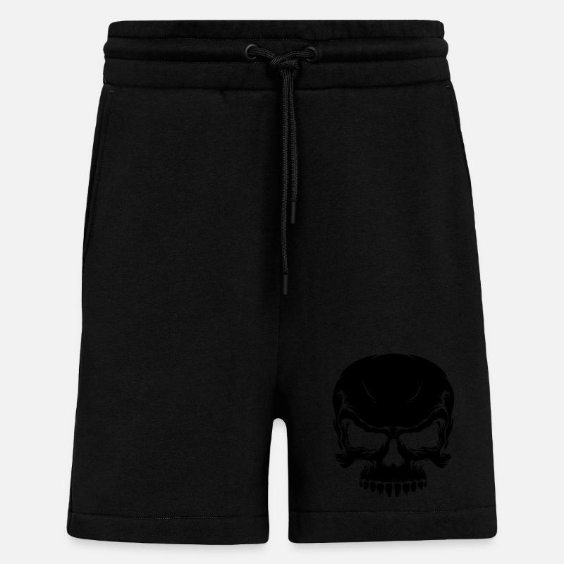 blutfleck - blood - blut - Shorts - made by SPREAD - SOLID BLACK