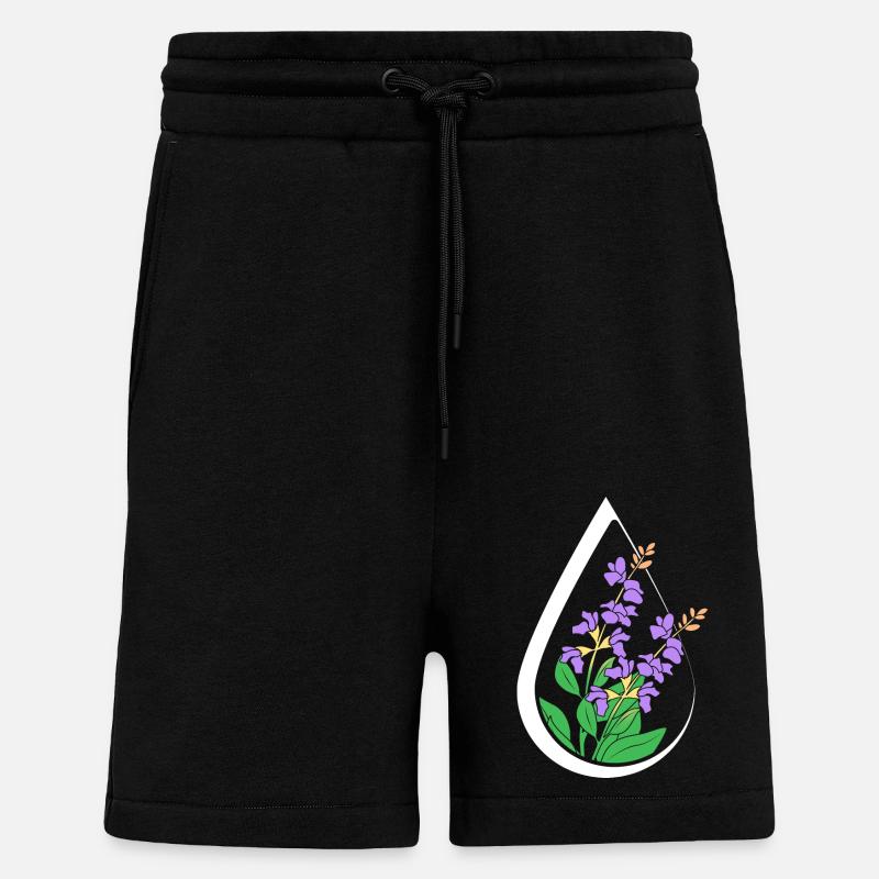 Ätherisches Öl - Shorts - made by SPREAD - SOLID BLACK