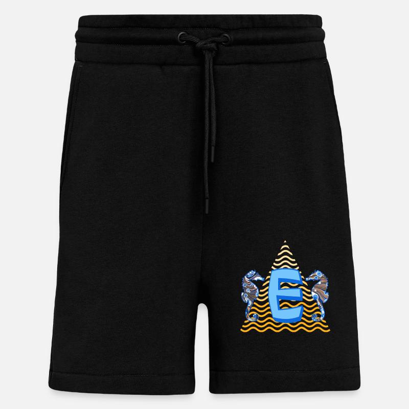 seepferdchen e 262 e - Shorts - made by SPREAD - SOLID BLACK