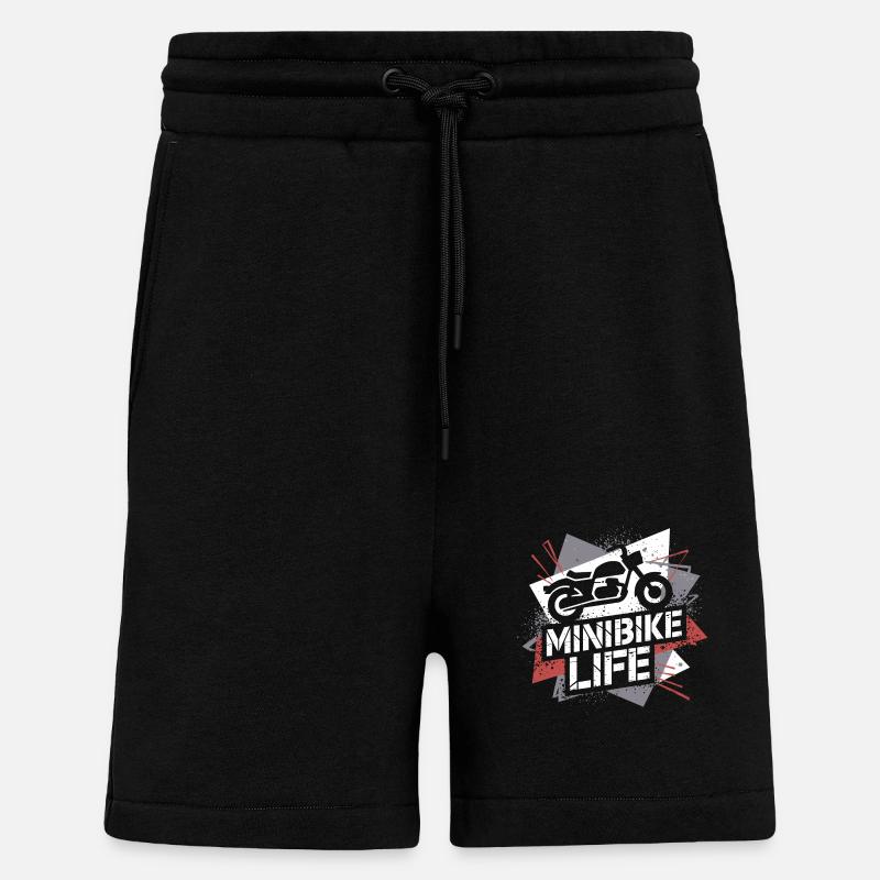 Kleine Bikes, große Leidenschaft - Shorts - made by SPREAD - SOLID BLACK