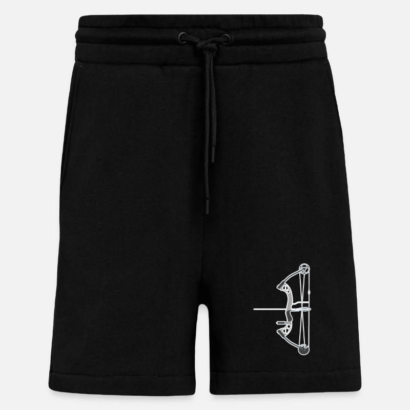 Bogenschießen Compoundbogen - Shorts - made by SPREAD - SOLID BLACK