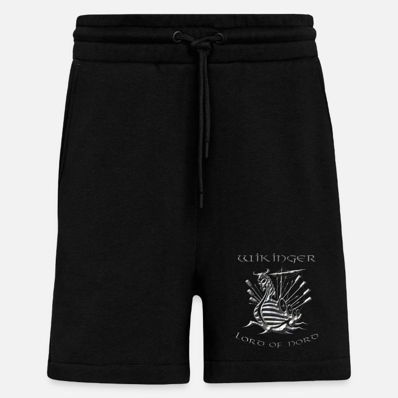 Wikinger 5 - Shorts - made by SPREAD - SOLID BLACK
