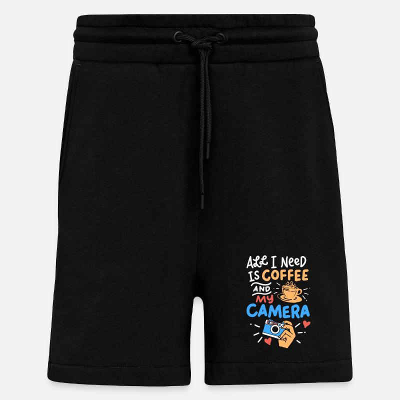 Fotografie - Shorts - made by SPREAD - SOLID BLACK