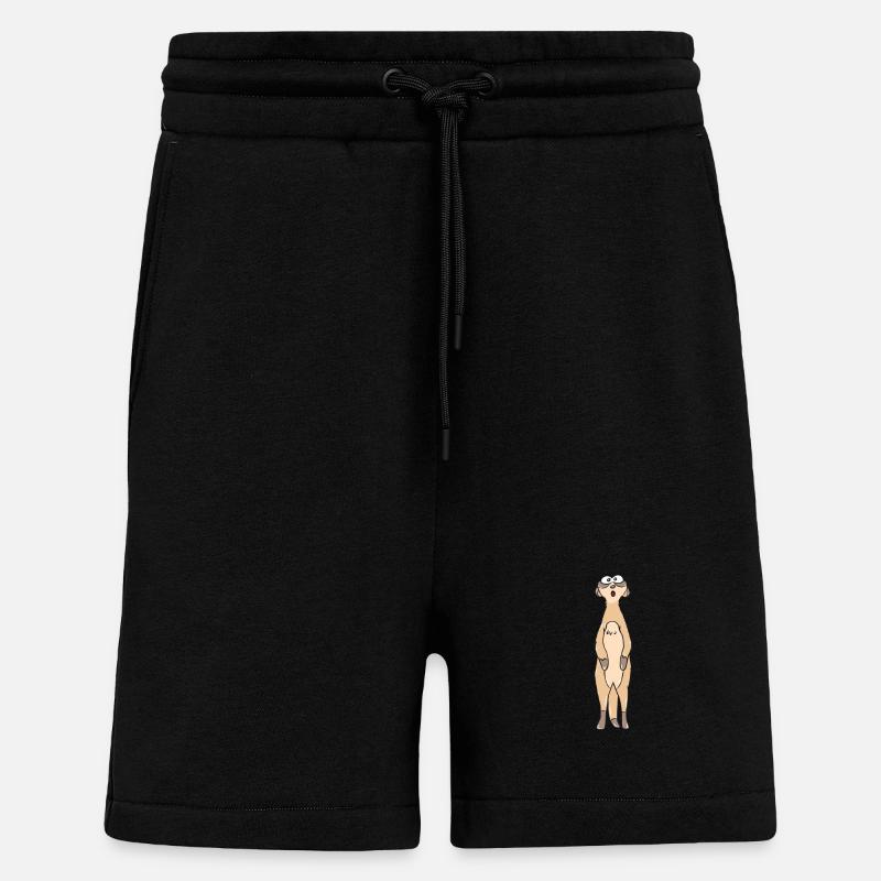 Erdmännchen - Shorts - made by SPREAD - SOLID BLACK