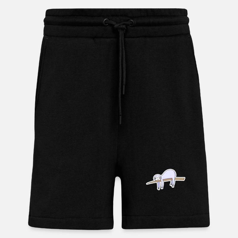indolence - Short bio décontracté fabriqué en UE - SOLID BLACK