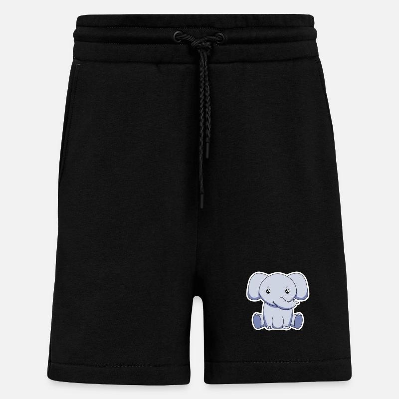 Elefant - Shorts - made by SPREAD - SOLID BLACK