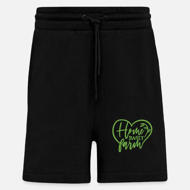 Bauernhof - Shorts - made by SPREAD - SOLID BLACK