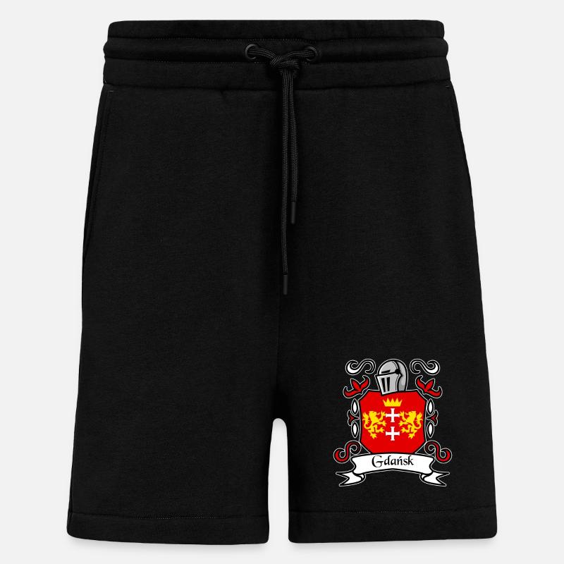 Danzig - Polen - Shorts - made by SPREAD - SOLID BLACK