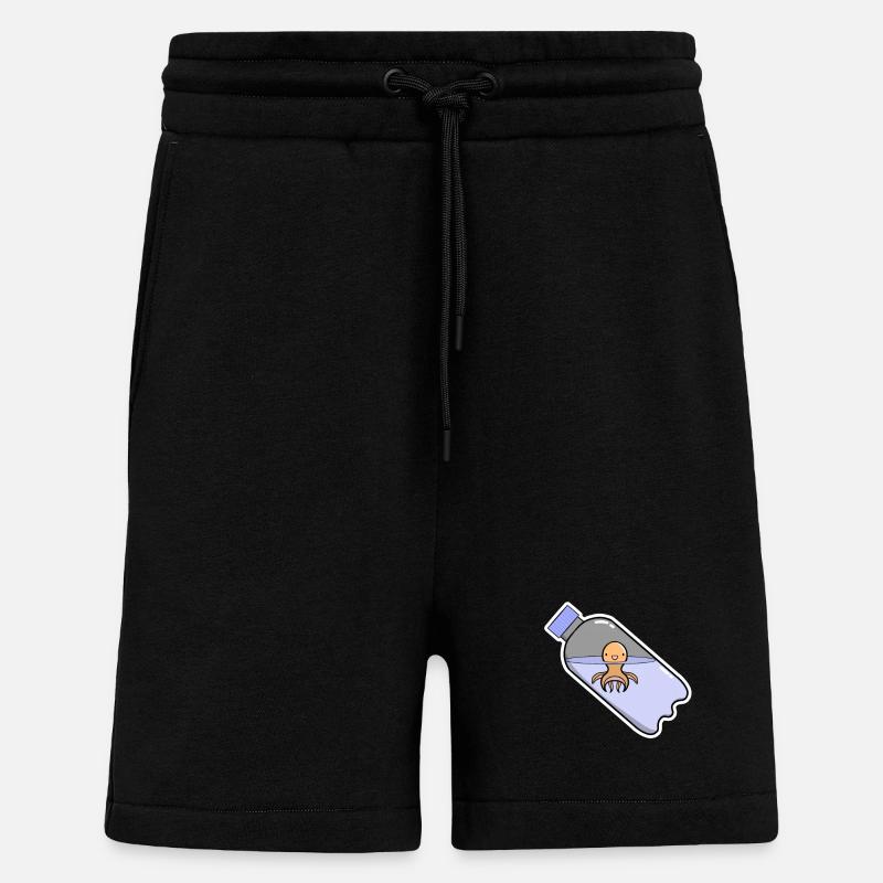 Oktopus - Shorts - made by SPREAD - SOLID BLACK