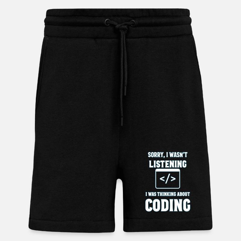 Programmieren Geschenk - Shorts - made by SPREAD - SOLID BLACK