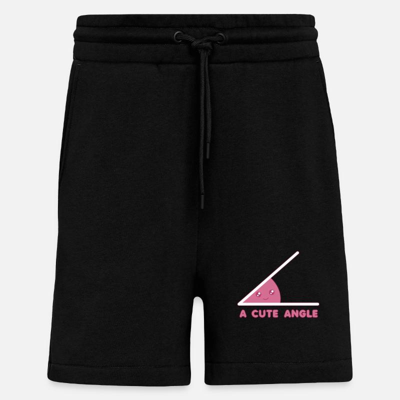 Math - Shorts - made by SPREAD - SOLID BLACK