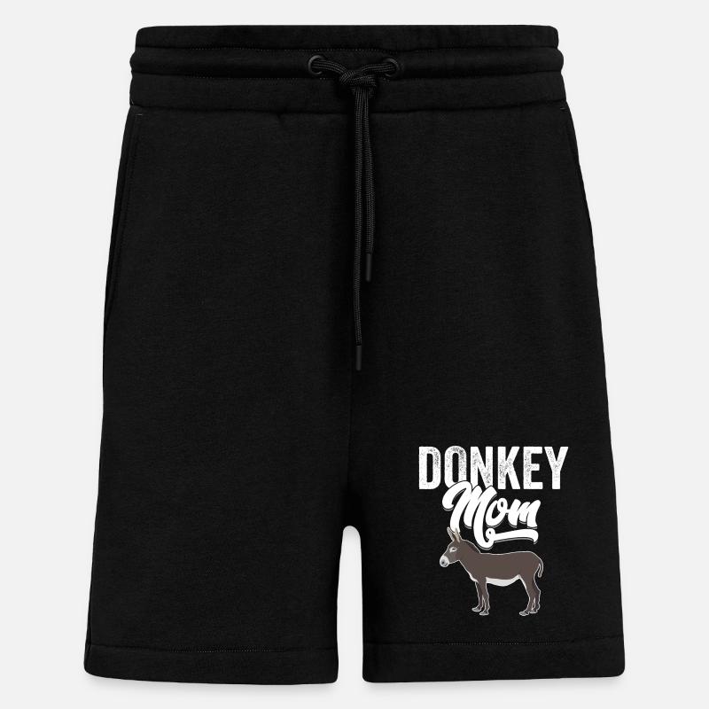 Esel - Esel Mama - Shorts - made by SPREAD - SOLID BLACK