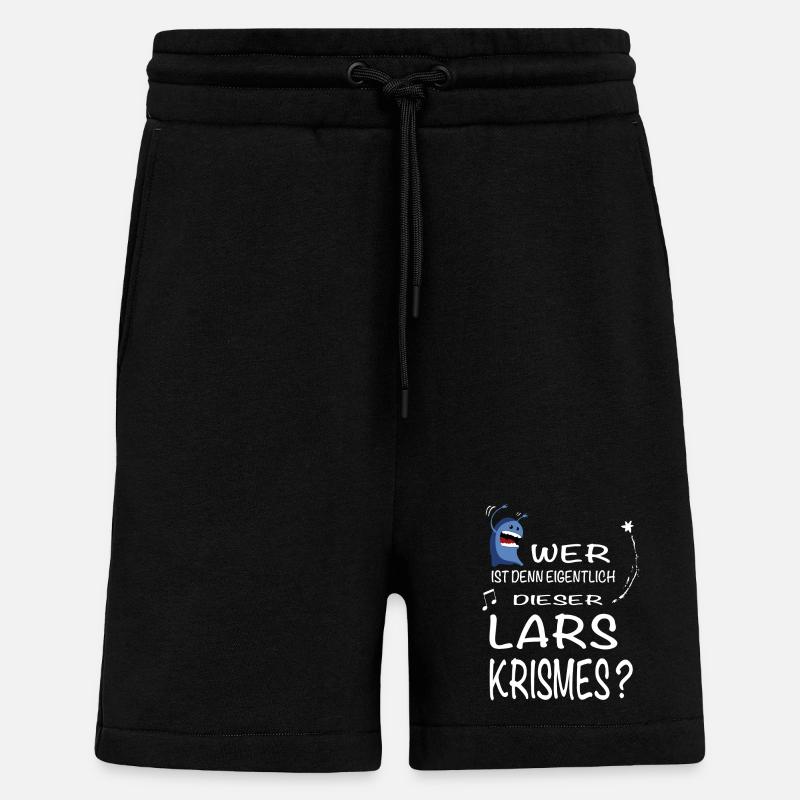 Wer ist denn eigentlich dieser Lars Krismes? - Shorts - made by SPREAD - SOLID BLACK