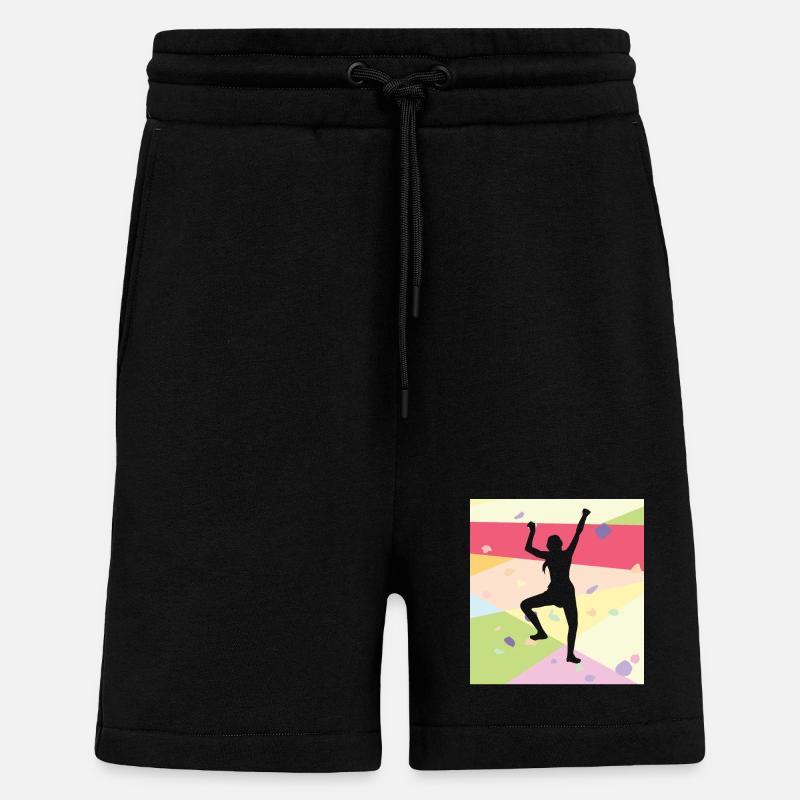 Klettern Kletterer - Shorts - made by SPREAD - SOLID BLACK