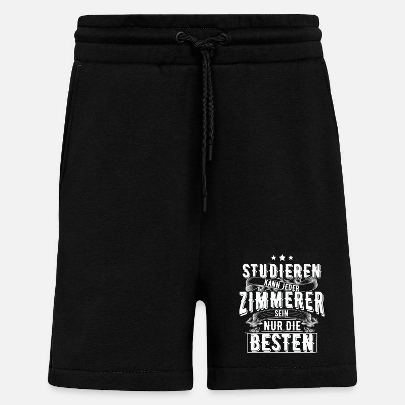 Zimmerer - Shorts - made by SPREAD - SOLID BLACK