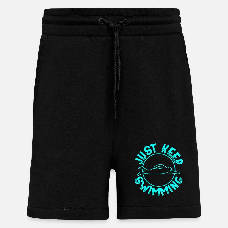 Schwimmen Schwimmer - Shorts - made by SPREAD - SOLID BLACK