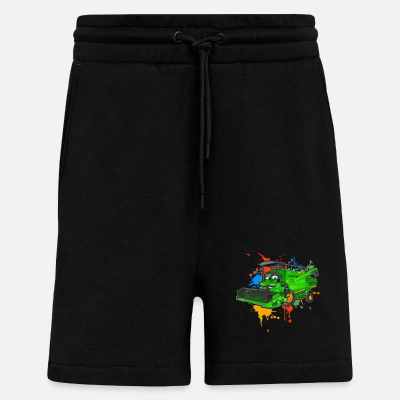 Mähdrescher - Shorts - made by SPREAD - SOLID BLACK