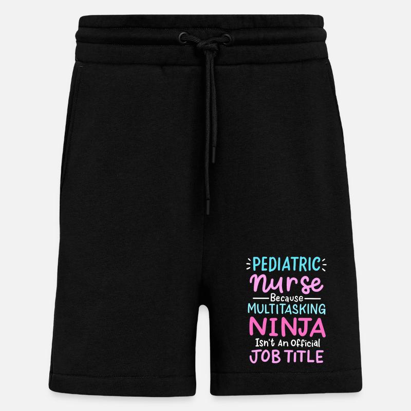 Kinderkrankenschwester - Shorts - made by SPREAD - SOLID BLACK