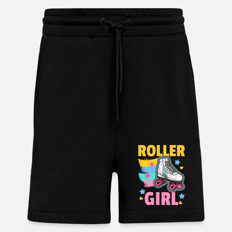 Rollschuhe Roller Girl - Shorts - made by SPREAD - SOLID BLACK