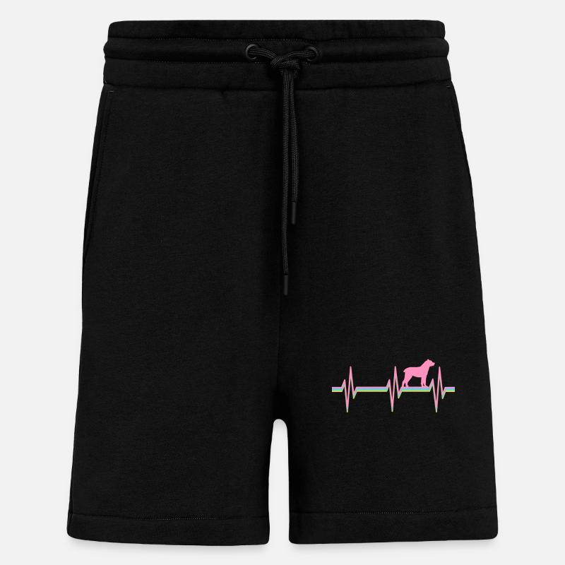 Cane Corso Italiano - Shorts - made by SPREAD - SOLID BLACK