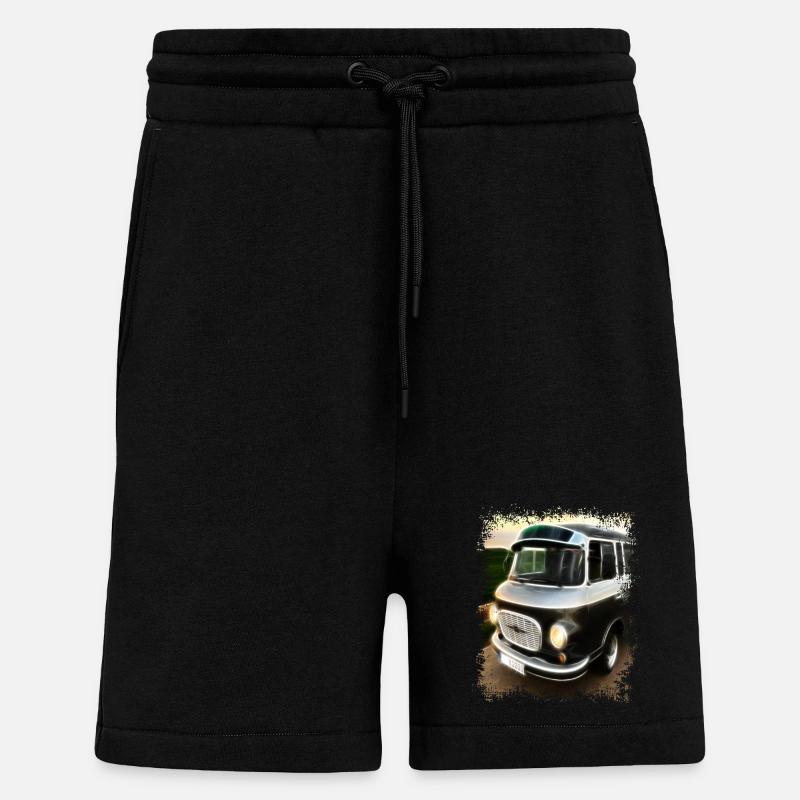 Barkas - Shorts - made by SPREAD - SOLID BLACK