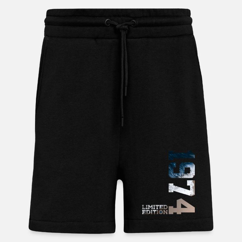 52E ANNIVERSAIRE ÉDITION LIMITÉE 1974 - Short bio décontracté fabriqué en UE - SOLID BLACK