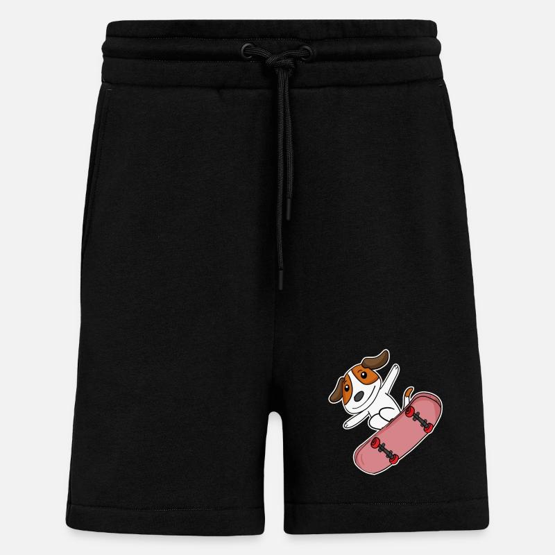 Belgian Shepherd - Shorts - made by SPREAD - SOLID BLACK
