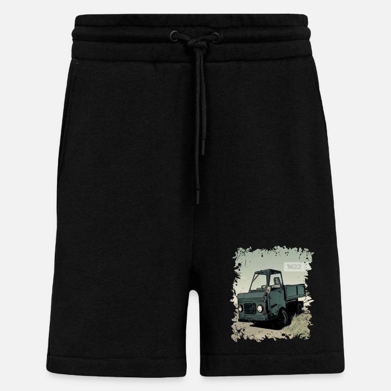 Multicar M22 - Shorts - made by SPREAD - SOLID BLACK