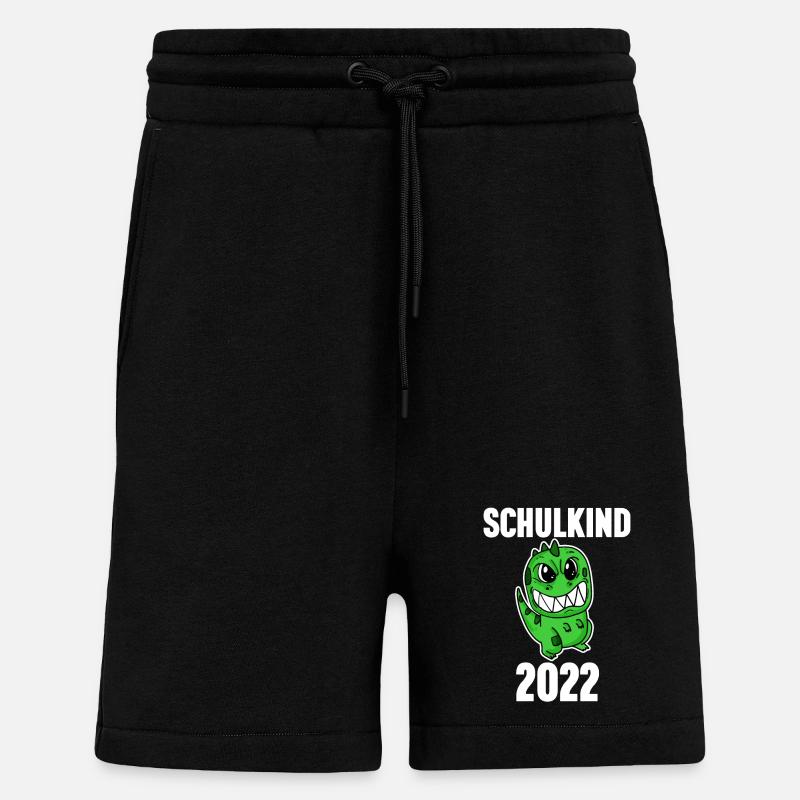 Schuldkind Einschulung 2022 - Shorts - made by SPREAD - SOLID BLACK